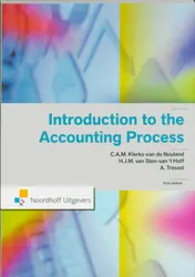 Omslag van Introduction to the accounting process