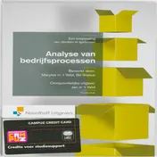 Omslag van Analyse van bedrijfsprocessen