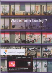 Omslag van Wat is een bedrijf?