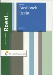 Omslag van Basisboek Recht
