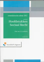 Omslag van Hoofdstukken Sociaal Recht