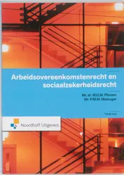 Omslag van Arbeidsovereenkomstenrecht en sociaalzekerheidsrecht