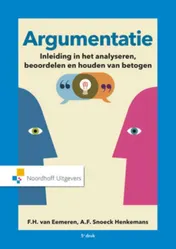 Omslag van Argumentatie