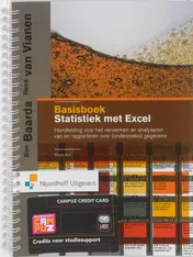 Omslag van Basisboek Statistiek met Excel