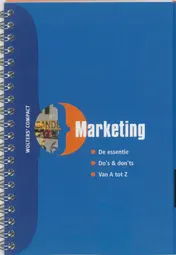 Omslag van Marketing