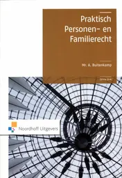 Omslag van Praktisch personen- en familierecht