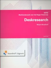 Omslag van Deskresearch