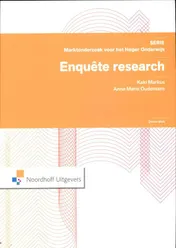 Omslag van Enquete research