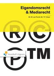Omslag van Eigendomsrecht & mediarecht