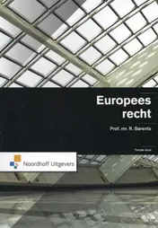Omslag van Europees recht