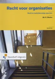 Omslag van Recht voor organisaties
