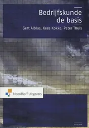 Omslag van Bedrijfskunde de basis