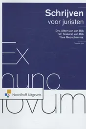 Omslag van Schrijven voor juristen