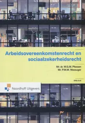 Omslag van Arbeidsovereenkomstenrecht en sociaalzekerheidsrecht