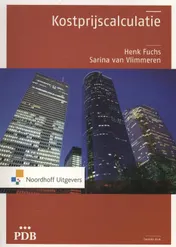Omslag van Kostprijscalculatie