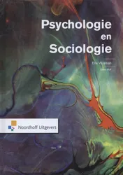Omslag van Psychologie en sociologie