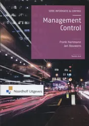 Omslag van Management control