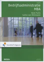 Omslag van Bedrijfsadministratie MBA