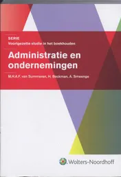 Omslag van Administratie en ondernemingen