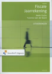 Omslag van Fiscale jaarrekening uitwerkingen