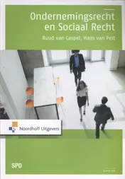 Omslag van Ondernemingsrecht en sociaal recht