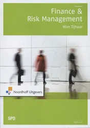 Omslag van Finance en risk management