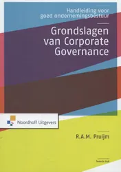 Omslag van Grondslagen van corporate governance