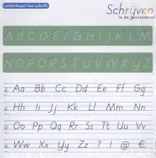 Omslag van Schrijven in de basisschool 3e editie los schrift letter-/cijferkaart(10 ex)