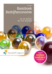 Omslag van Basisboek bedrijfseconomie