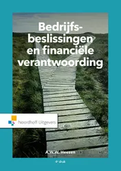 Omslag van Bedrijfsbeslissingen en financiële verantwoording (4e editie)