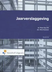 Omslag van Jaarverslaggeving
