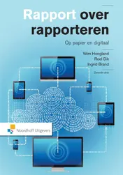 Omslag van Rapport over rapporteren