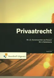 Omslag van Privaatrecht