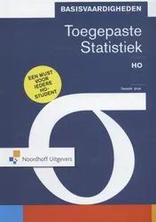 Omslag van Basisvaardigheden toegepaste statistiek HO