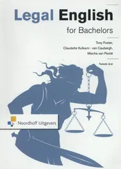 Omslag van Legal English for bachelors