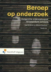 Omslag van Beroep op onderzoek