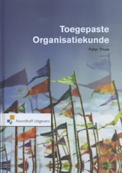 Omslag van Toegepaste organisatiekunde