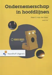 Omslag van Ondernemerschap in hoofdlijnen