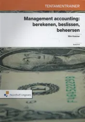 Omslag van Tentamentrainer management accounting