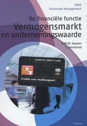 Omslag van Vermogensmarkt en ondernemingswaarde
