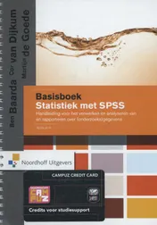 Omslag van Basisboek statistiek met SPSS