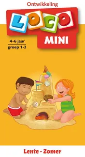Omslag van Lente-zomer 4-6 jaar groep 1-2