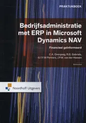 Omslag van Bedrijfsadministratie met ERP in Microsoft Dynamics NAV