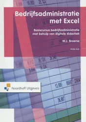 Omslag van Bedrijfsadministratie met Excel