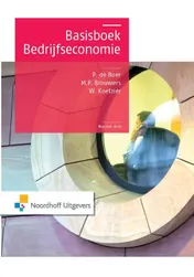 Omslag van Basisboek bedrijfseconomie