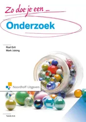 Omslag van Zo doe je een onderzoek