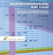 Omslag van Bedrijfsadministratie met Excel