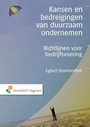 Omslag van Kansen en bedreigingen van duurzaam ondernemen