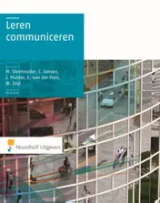 Omslag van Leren communiceren