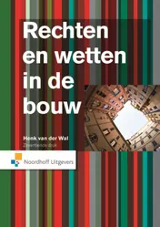 Omslag van Rechten en wetten in de bouw